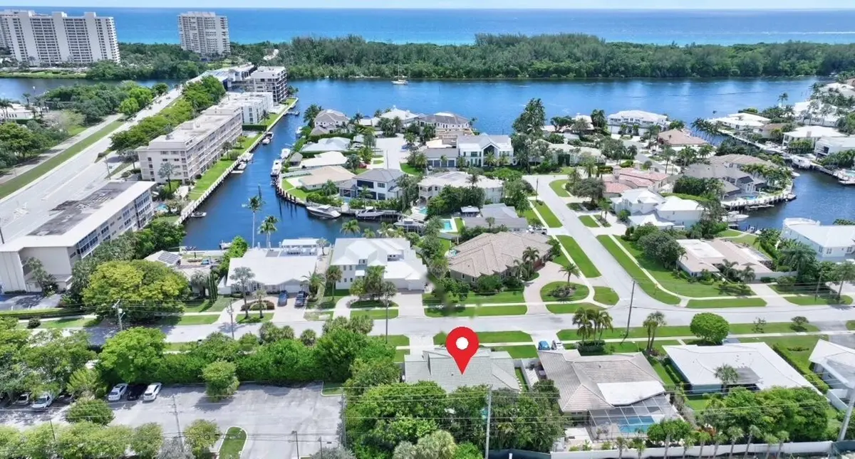 MLS_aerial_large pin at 3841 NE 6TH Drive, Boca Raton