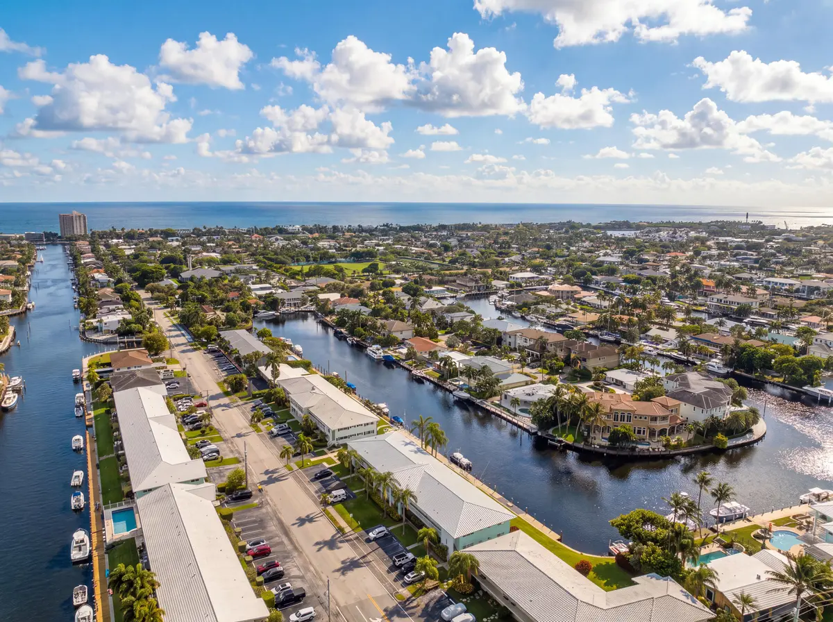 Aerial View at 2330 NE 36th Street 11, Lighthouse Point