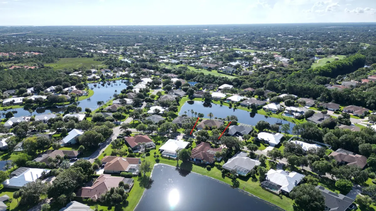 Air Photo East at 2263 SW DANFORTH Circle, Palm City