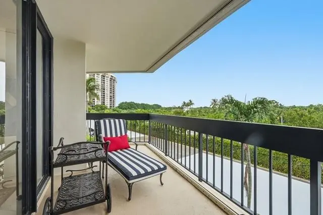 Living Room Patio at 2400 Presidential Way 301, West Palm Beach