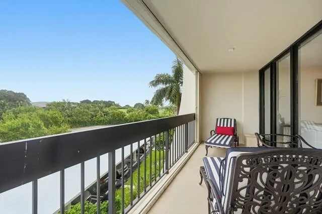 Living Room Patio at 2400 Presidential Way 301, West Palm Beach
