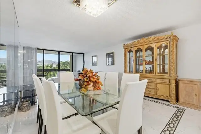 Dining Room at 2400 Presidential Way 301, West Palm Beach