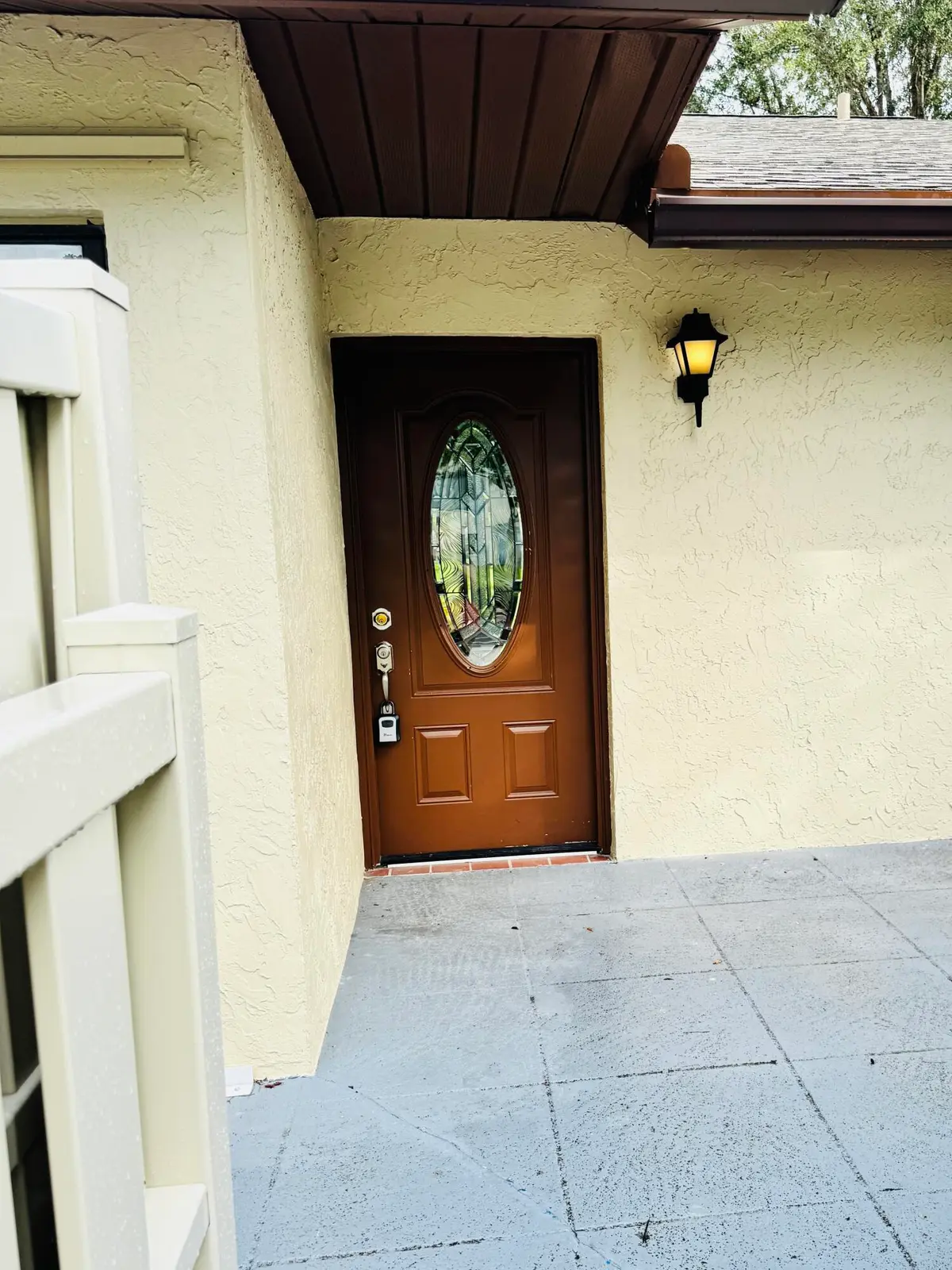 Front door at 1025 Green Pine Boulevard B, West Palm Beach