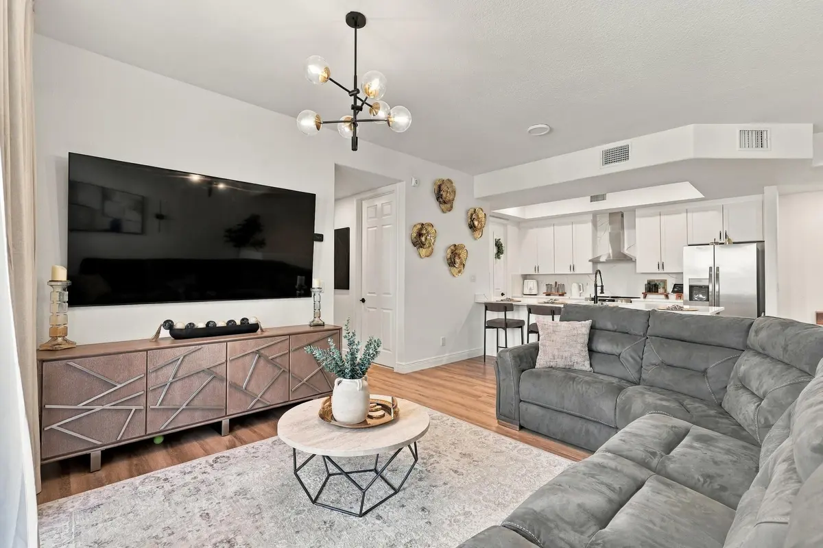 Living Room at 10520 SW STEPHANIE Way 2-207, Port St. Lucie