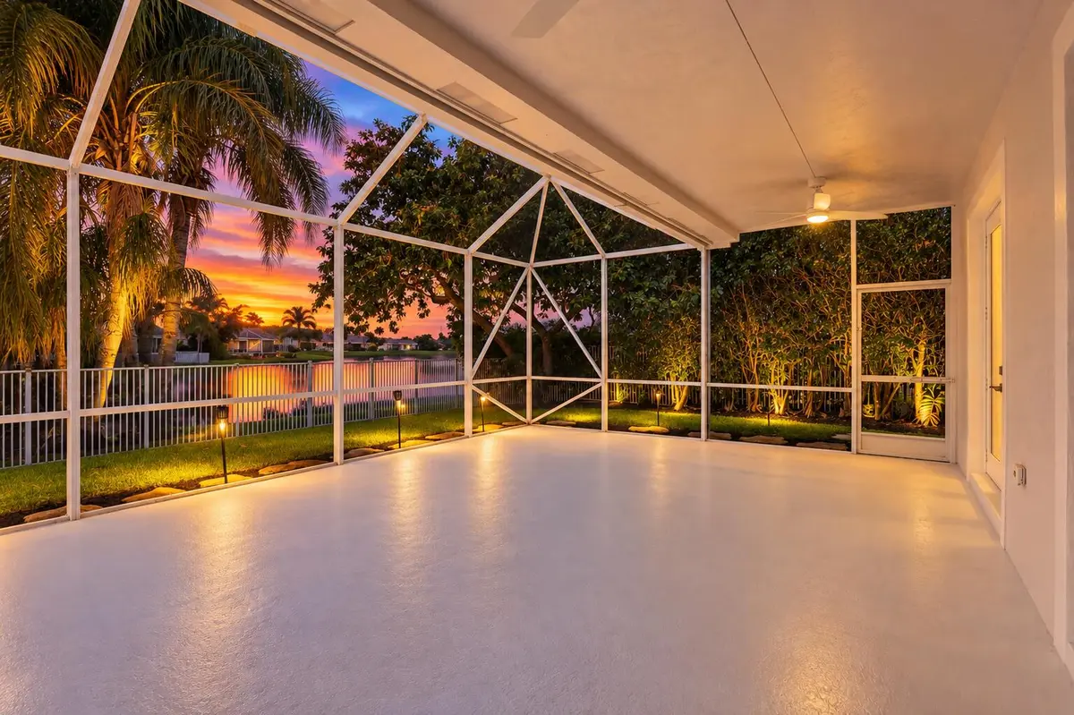 Incredible Sunsets at 9224 LAKE SERENA Drive, Boca Raton