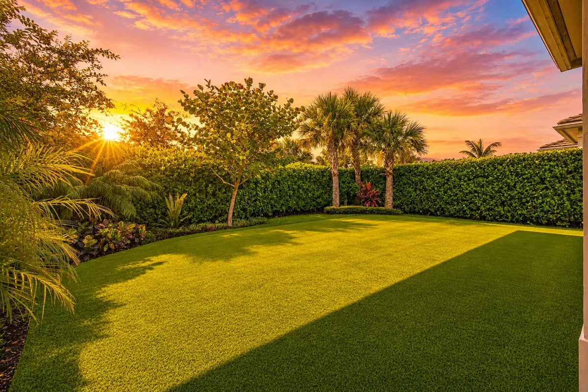 Sunset at 12424 Hammock Way, Palm Beach Gardens
