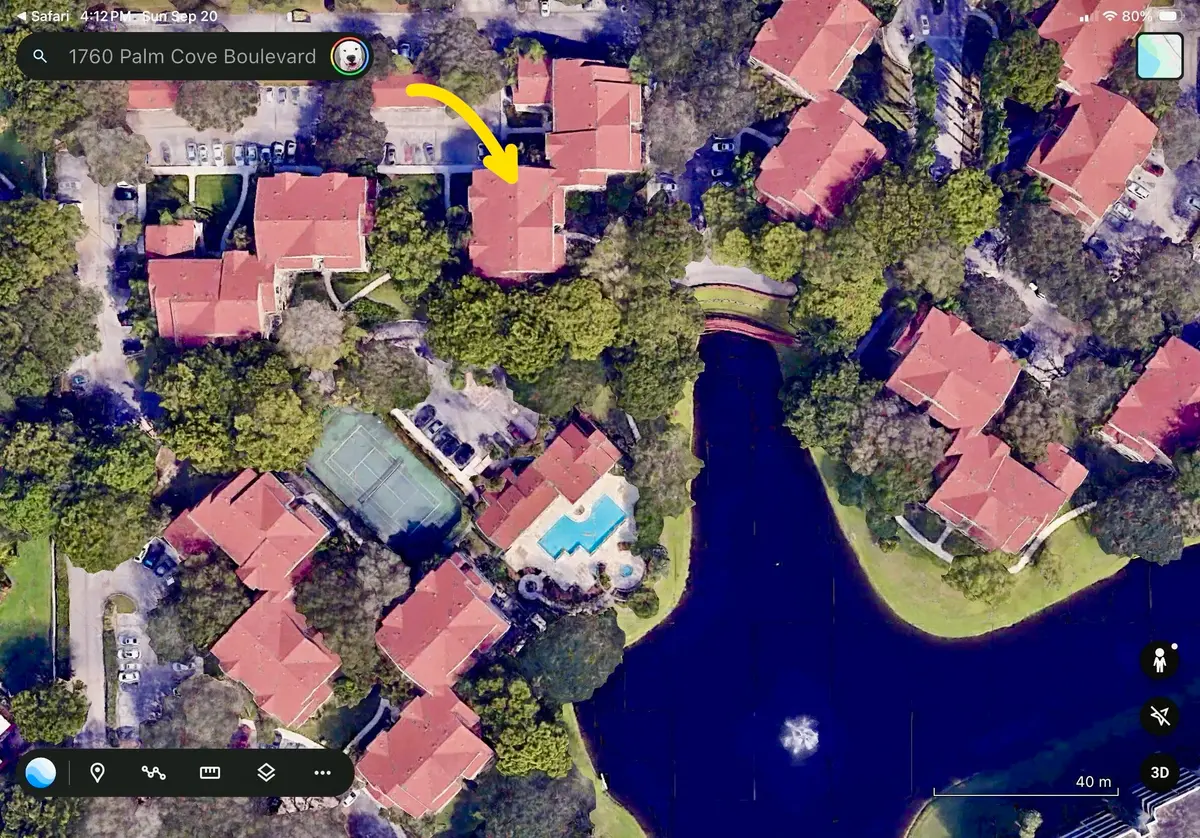 AERIAL at 1760 Palm Cove Boulevard 5-109, Delray Beach