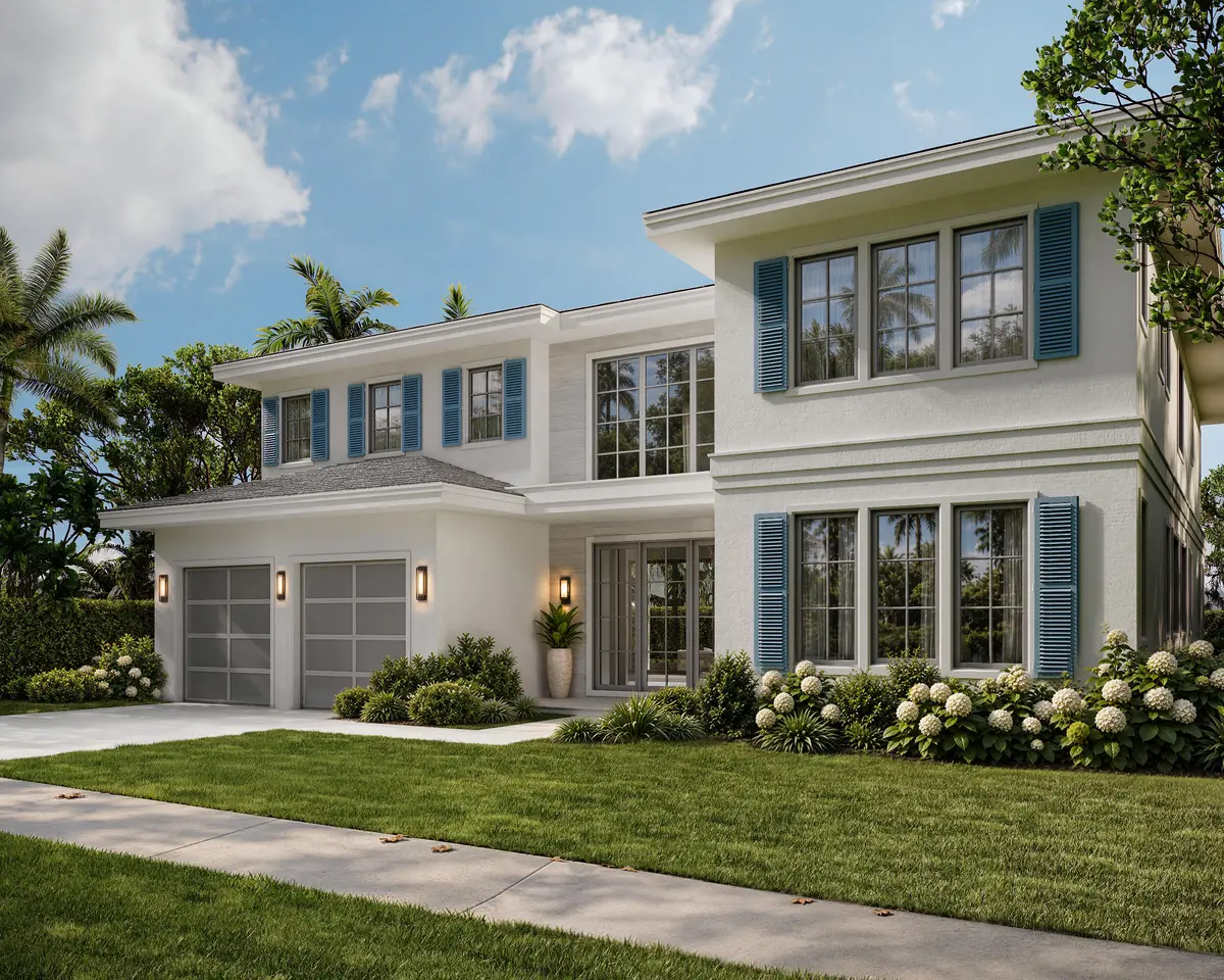 FRONT ELEVATION at 241 Seville Road, West Palm Beach