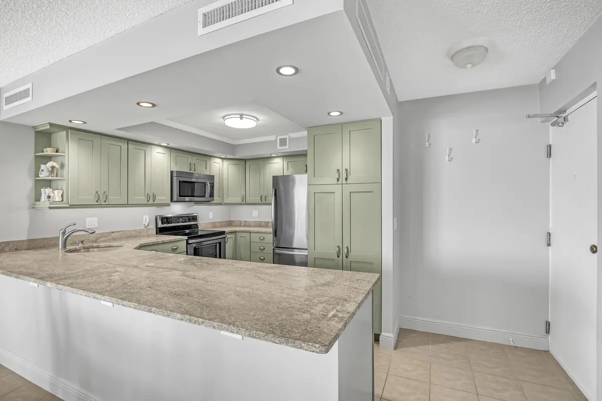 Kitchen at 2800 N Ocean Drive A-22A, Riviera Beach