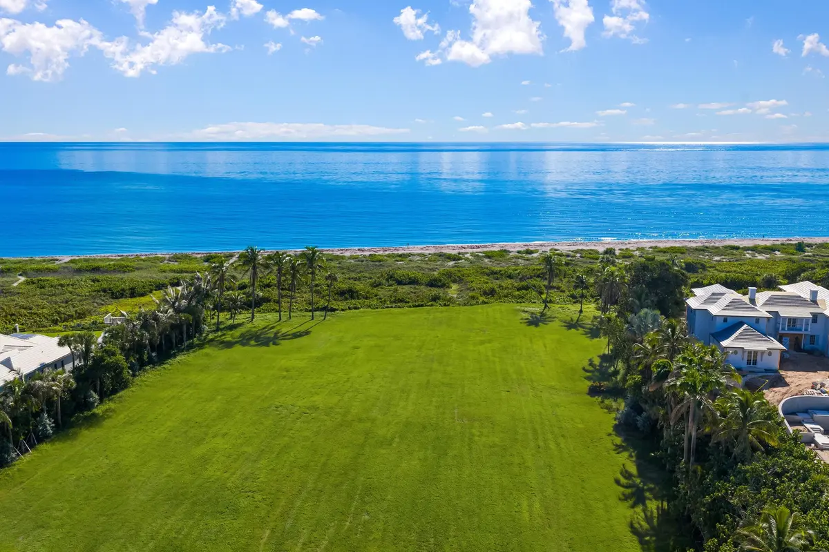 Aerial at 511 S Beach Road, Jupiter
