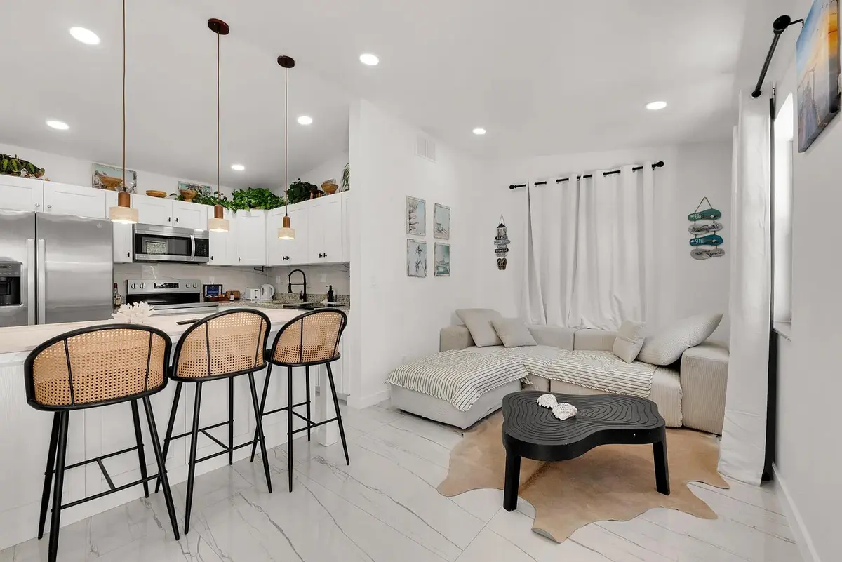 Living Room at 1433 NE 53RD Court, Pompano Beach