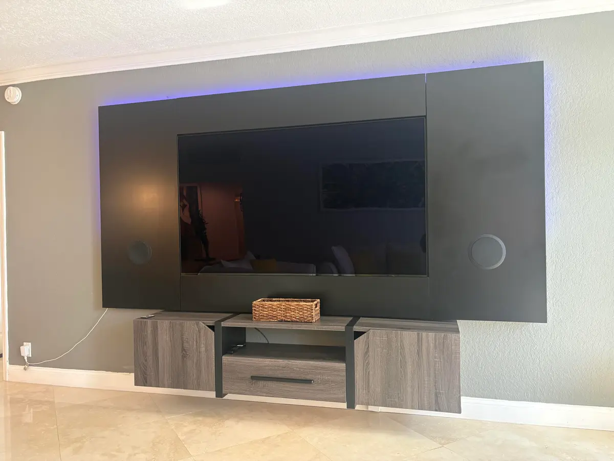 Living Room at 2851 S Ocean Boulevard 2 A, Boca Raton