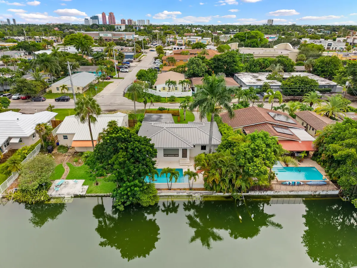 Aerial View at 1717 NE 20TH Avenue, Fort Lauderdale