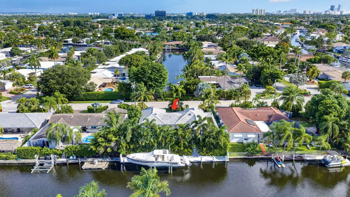 Aerial View at 2920 NE 52ND Street, Fort Lauderdale