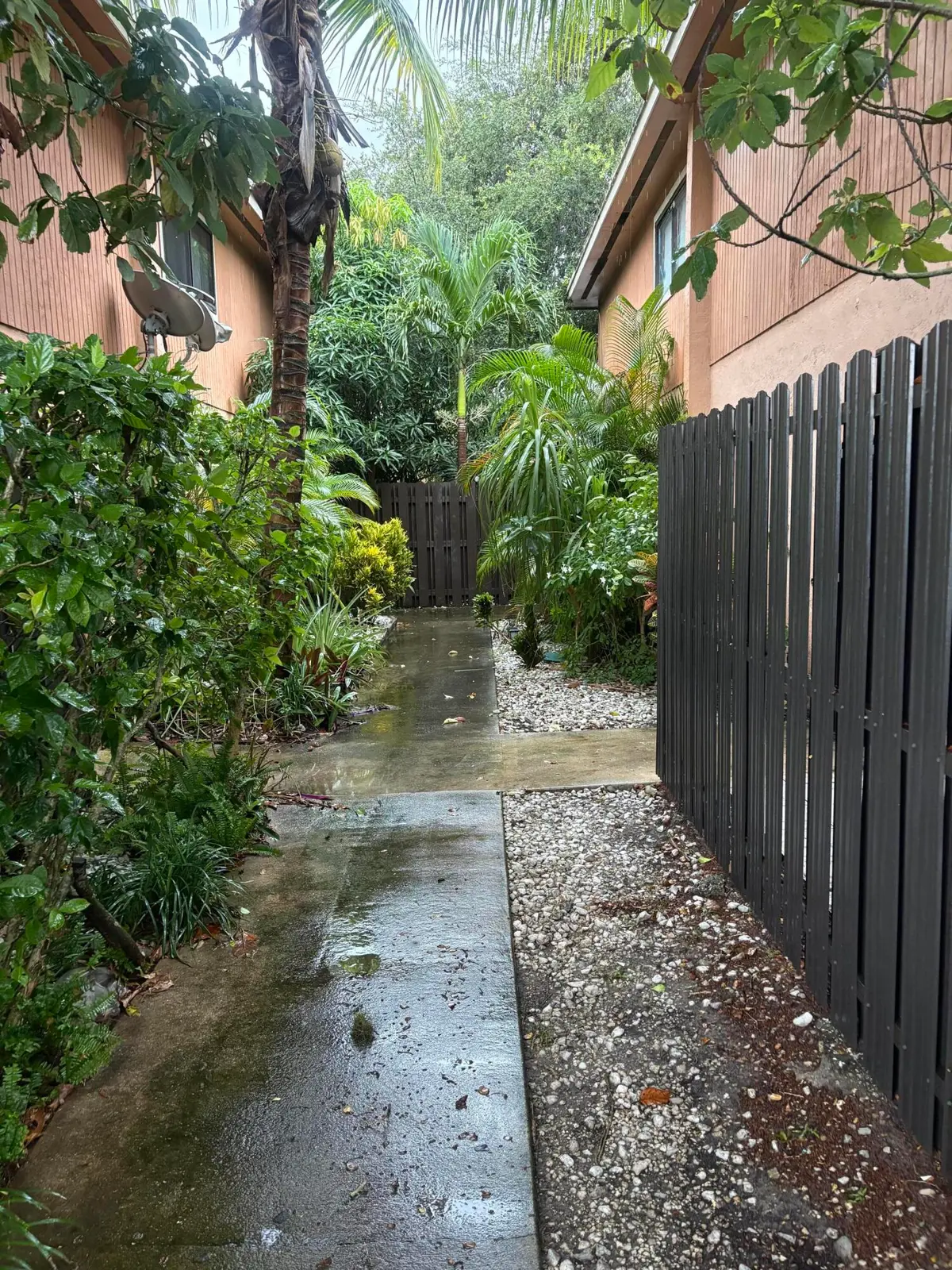 Walkway to property at 3449 SW 52ND Avenue 3449, Hollywood