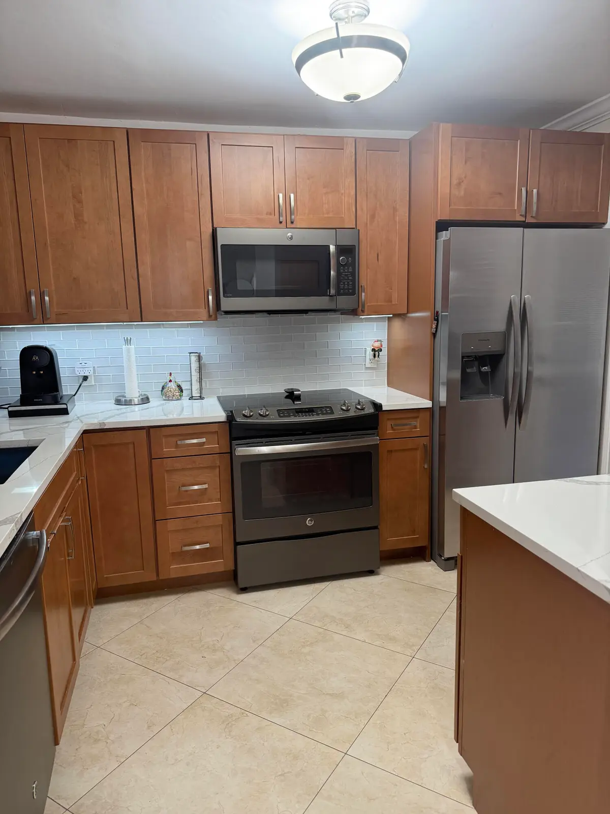KITCHEN NEW FRIDGE at 3180 NE 48TH Court 406, Lighthouse Point