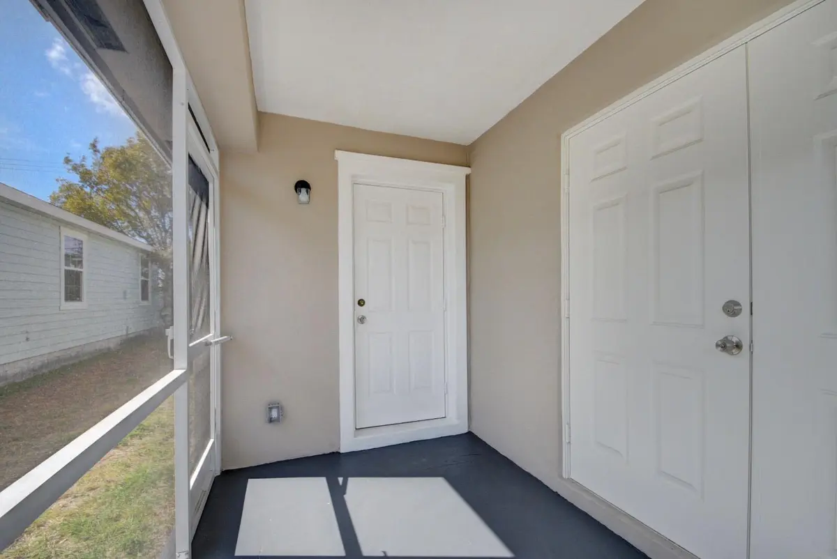 Back patio at 1043 22ND Street, West Palm Beach