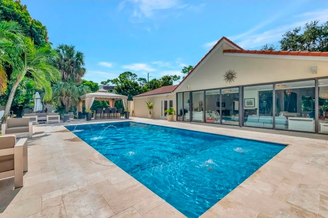 Pool at 6555 SERENA Lane, Boca Raton