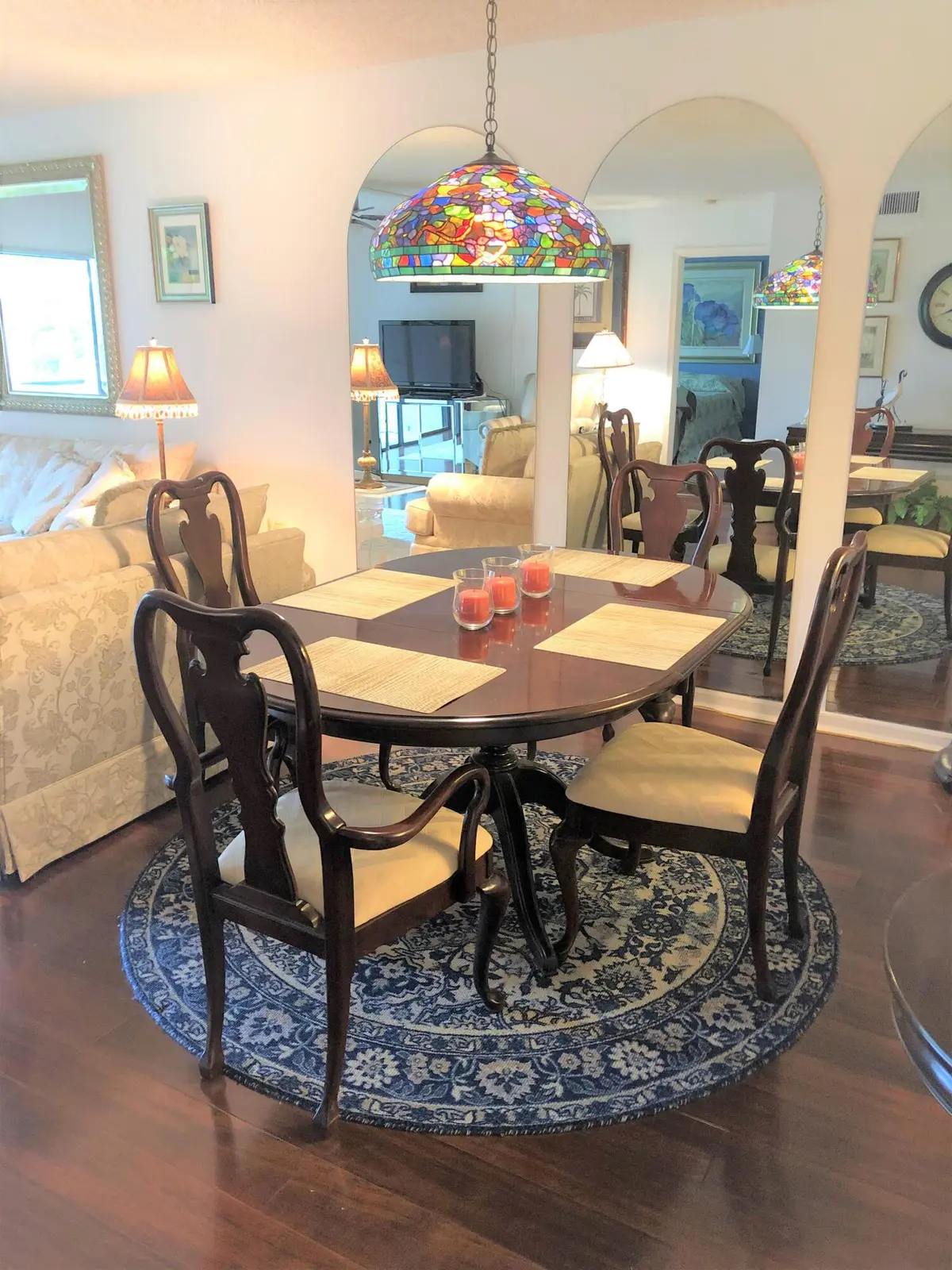 Dining Room at 13335 TOUCHSTONE Place 103, Palm Beach Gardens