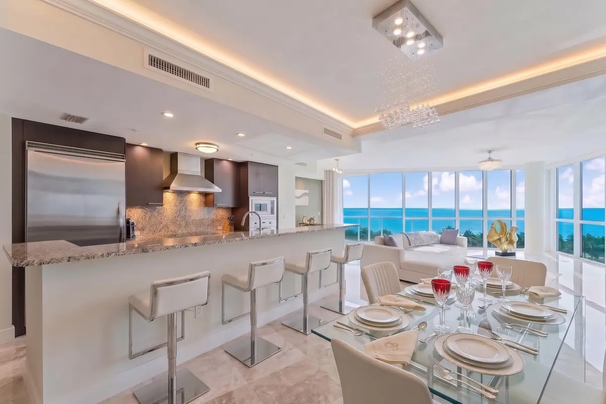 Dining Room at 1 N Ocean Boulevard 806, Pompano Beach