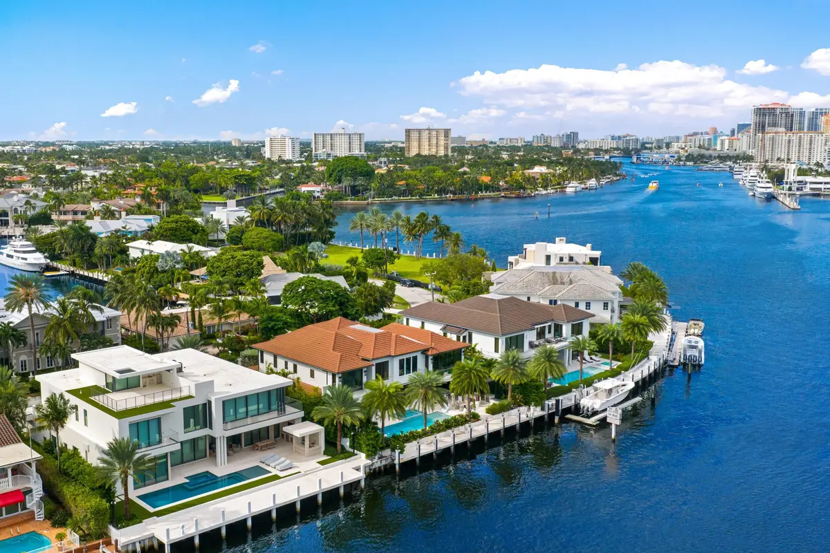 Aerial at 70 Isla Bahia Drive, Fort Lauderdale