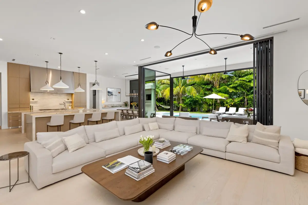 Living Area 2 at 735 W Fern Drive, Boca Raton