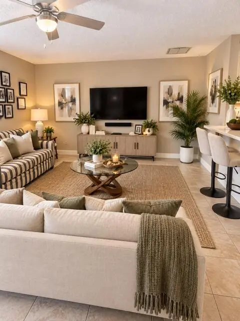 VIRTUAL STAGED PHOTO at 3 CROSSINGS Circle E, Boynton Beach