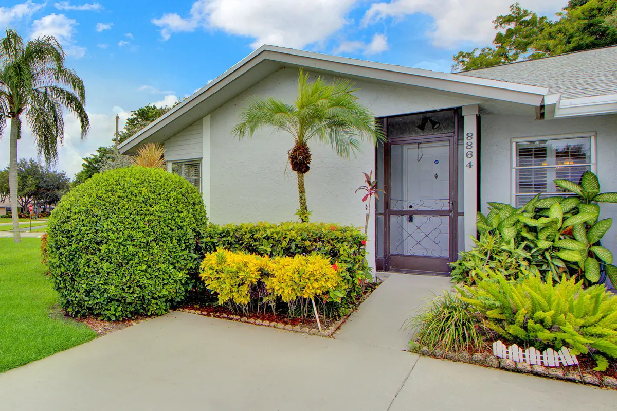 Front door at 8864 Sunscape Lane, Boca Raton