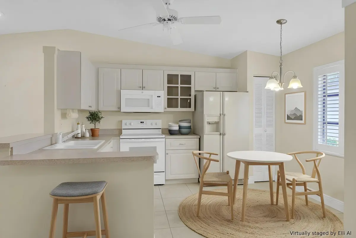Kitchen Staged at 8864 Sunscape Lane, Boca Raton