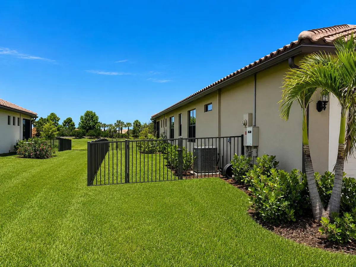 Backyard Side of House at 4103 Silver Maple Way, Vero Beach