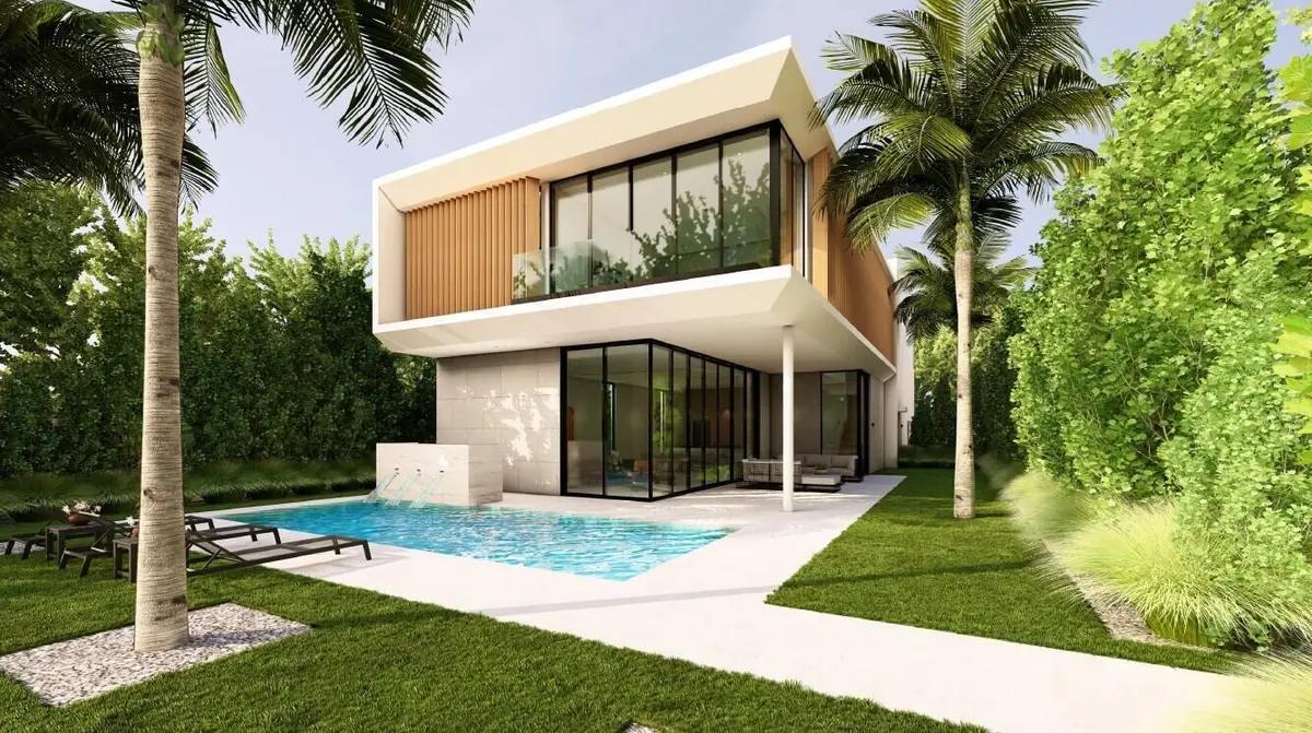 Exterior Front at 300 Grove Place, Delray Beach