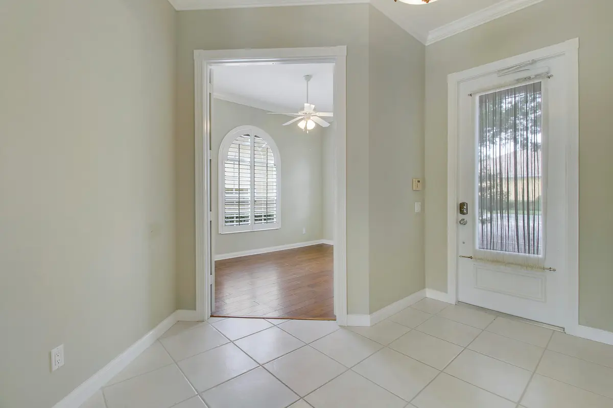 Interior Front Entry & Den at 4718 Dovehill Drive, Palm Beach Gardens