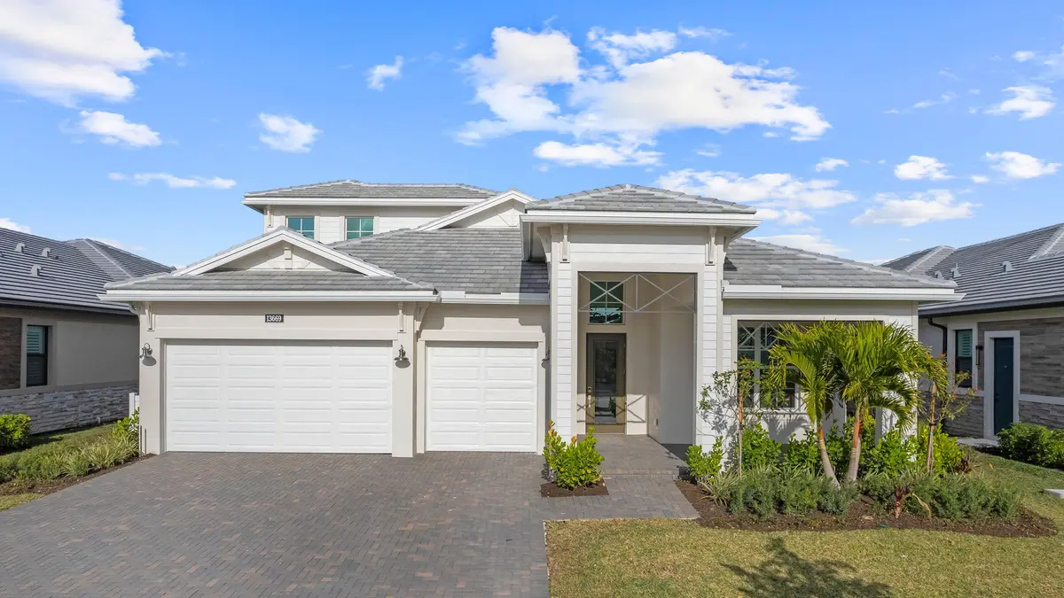 Front Exterior at 13669 Le Christine Drive, Palm Beach Gardens