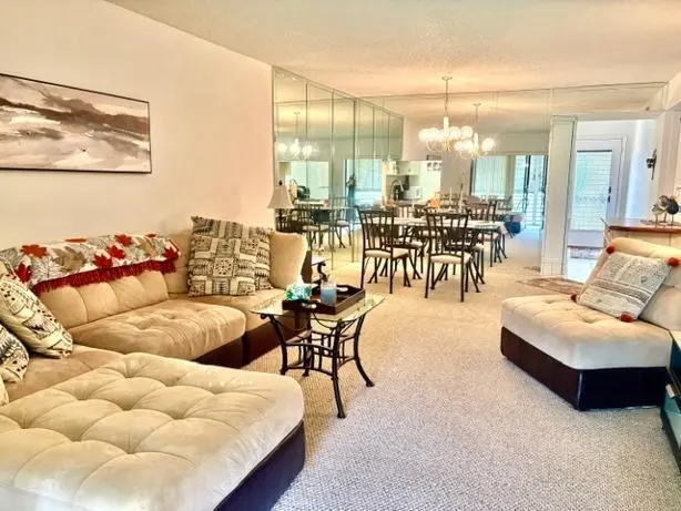 Spacious Living/Dining Area at 6095 N SABAL PALM Boulevard 308, Tamarac