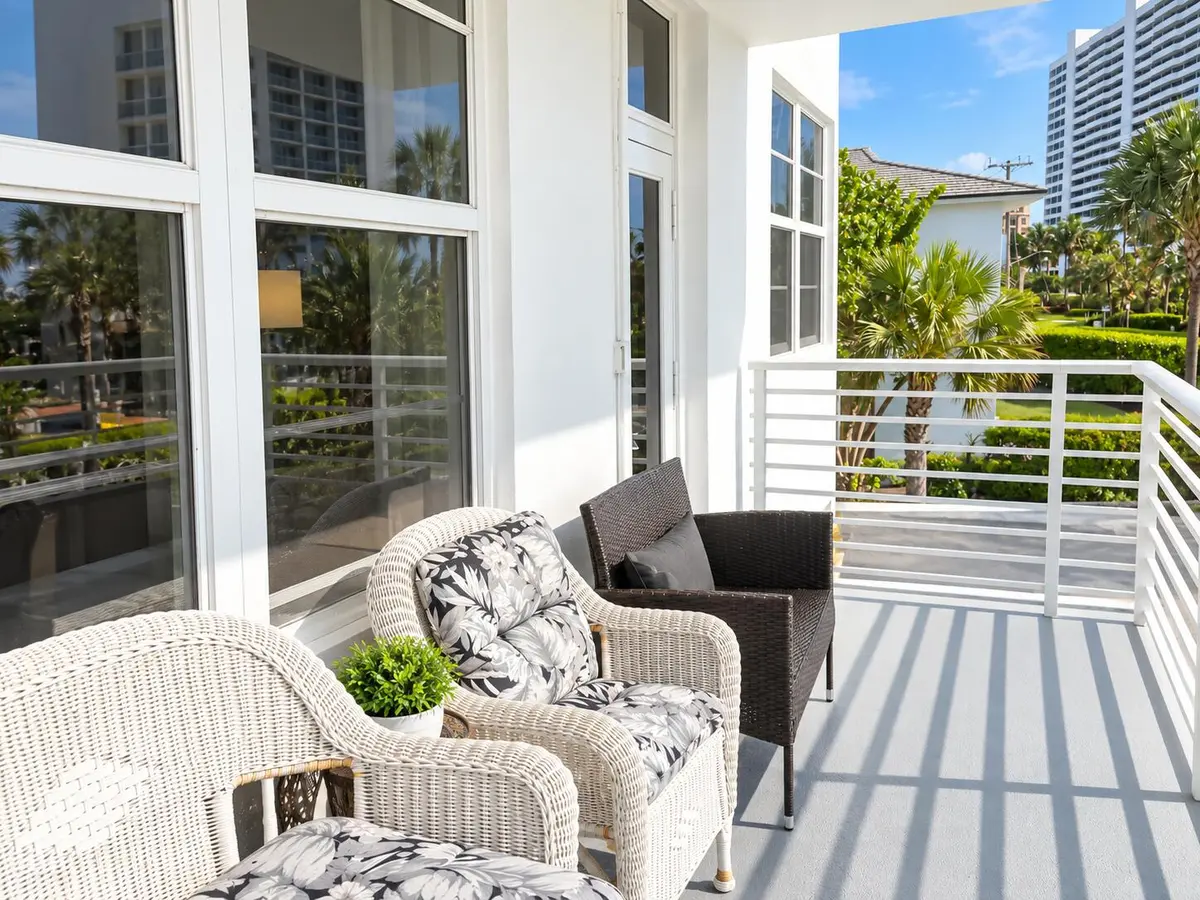 Balcony at 2851 S Ocean Boulevard 2 A, Boca Raton