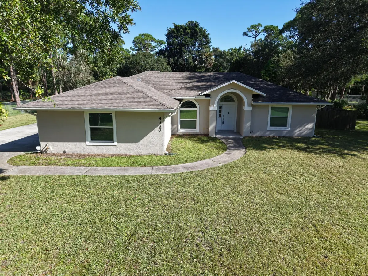 Front View at 8330 Hidden Pines Road, Fort Pierce
