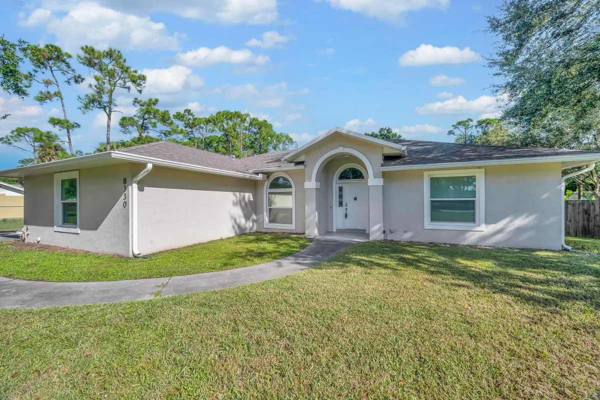 Front View at 8330 Hidden Pines Road, Fort Pierce