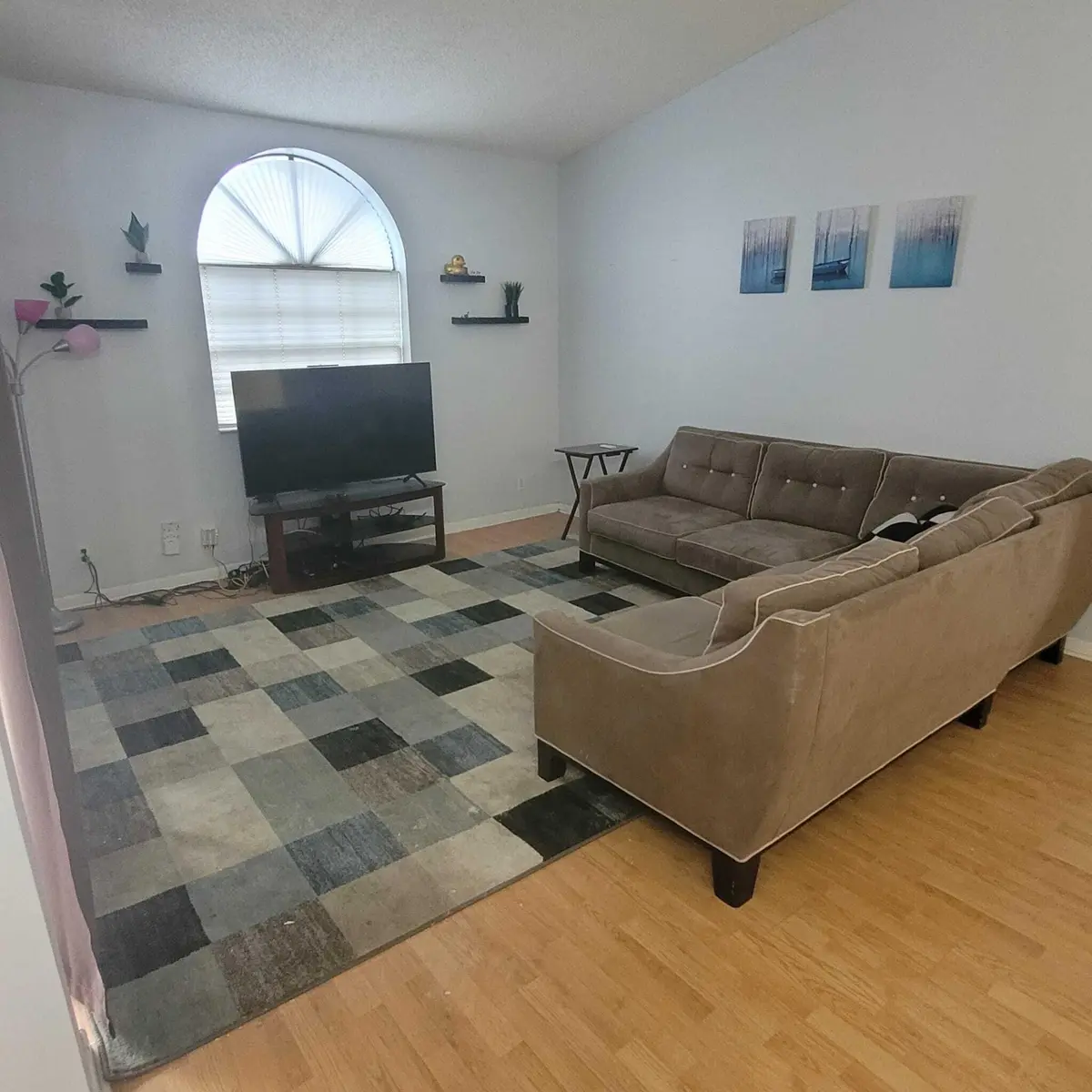 5406 i living room 2 at 5406 FIRENZE Drive I, Boynton Beach