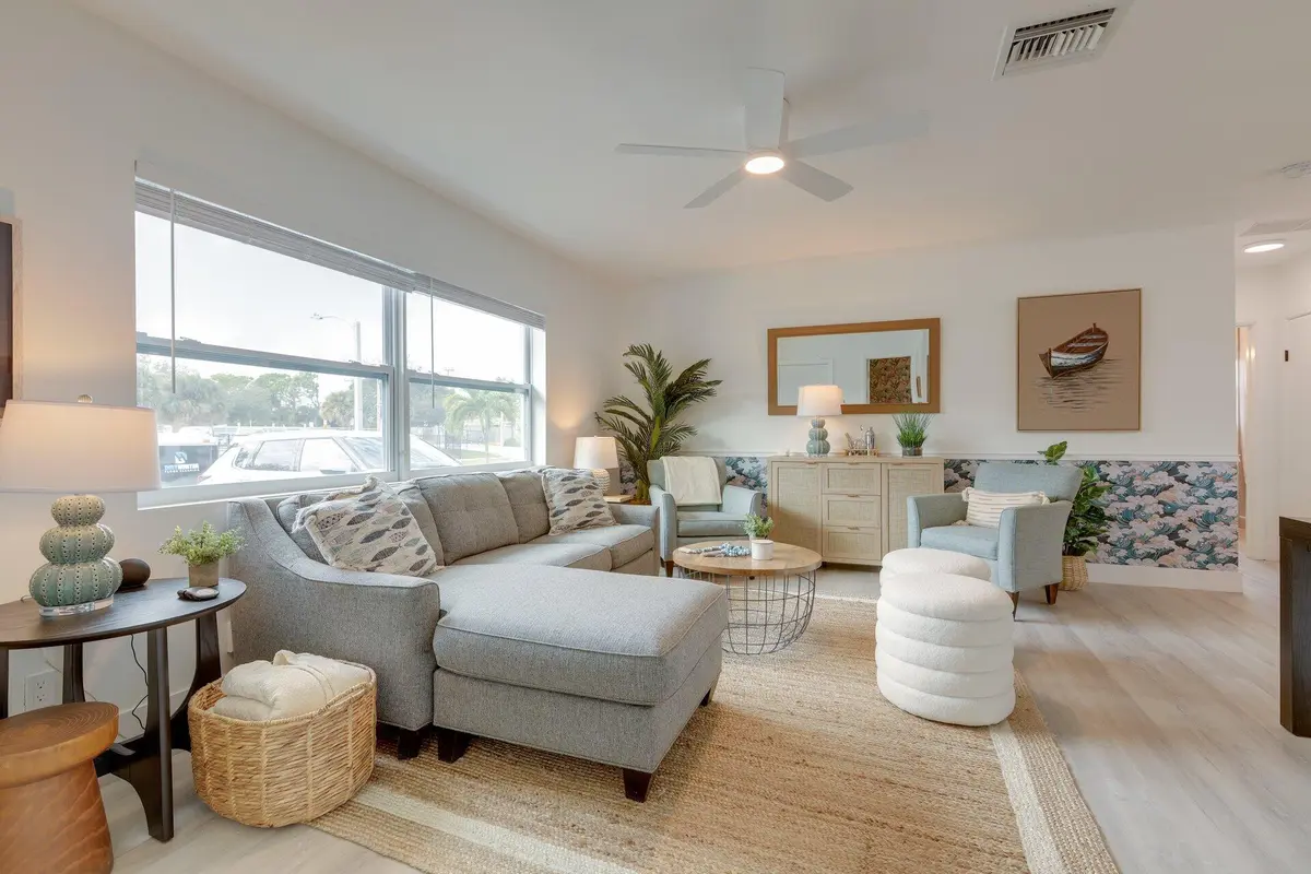 Living Room at 526 Eastwind Drive 526, North Palm Beach