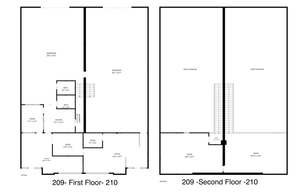 floor_plan at 1669 NW 144TH Terrace 209 & 210, Sunrise