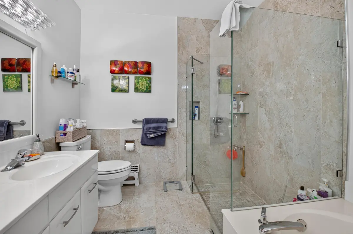 MASTER BATH at 12598 Crystal Pointe Drive D, Boynton Beach
