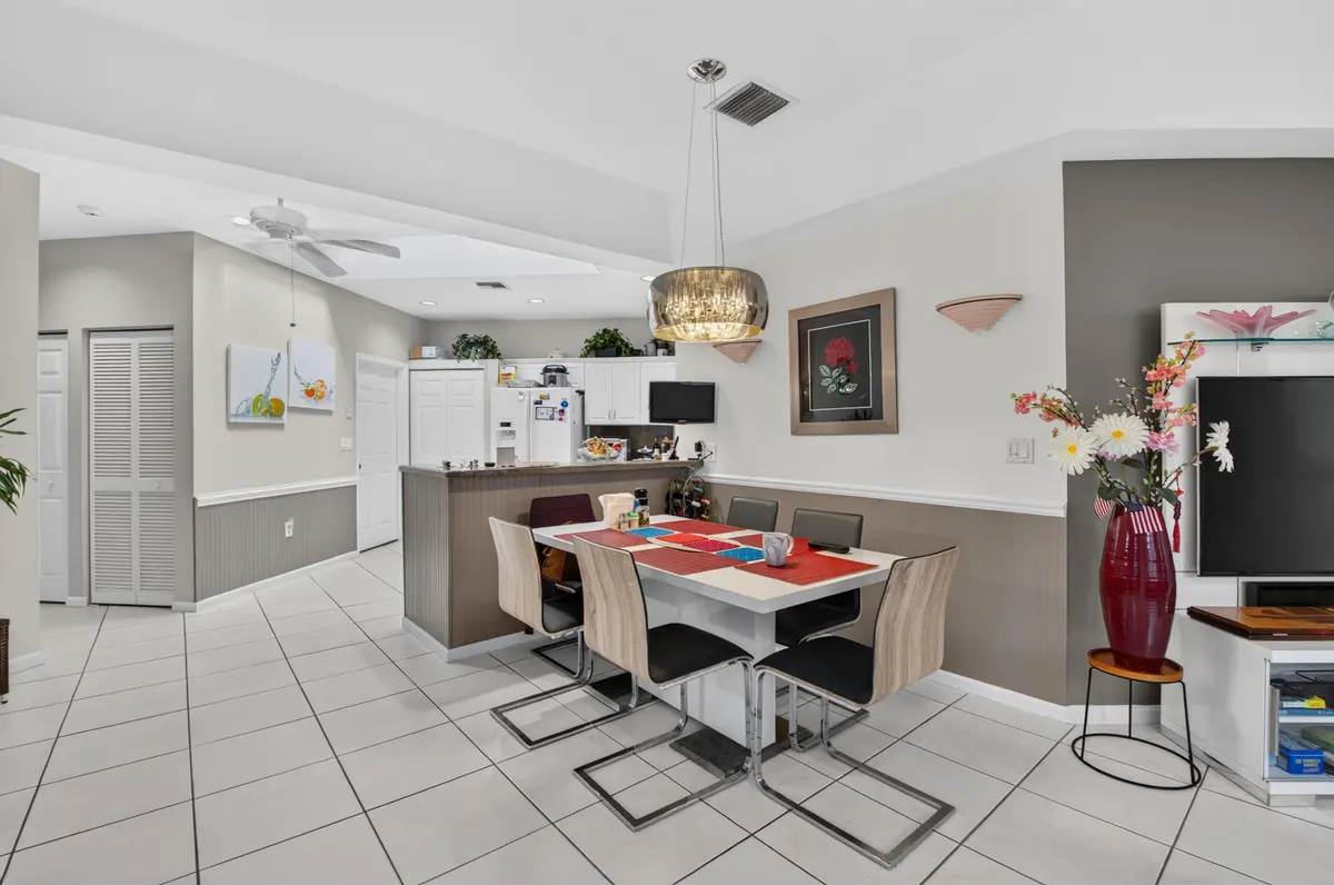 DINING AREA at 12598 Crystal Pointe Drive D, Boynton Beach