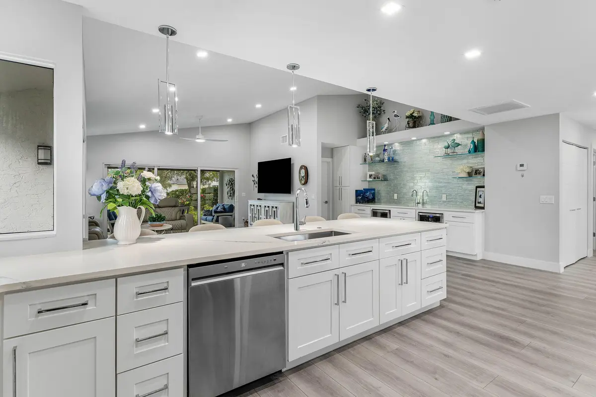 Kitchen/Dry Bar at 13320 Touchstone Court, Palm Beach Gardens