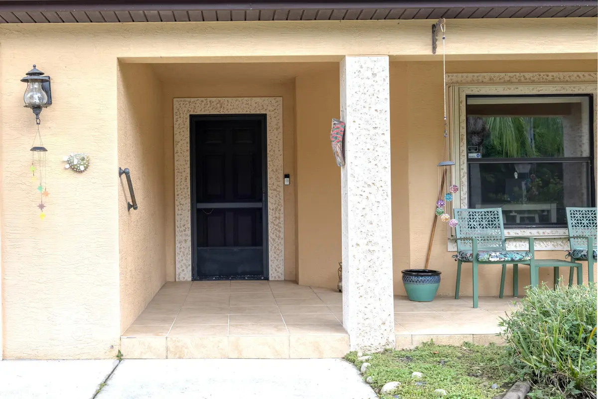 Front Door at 16 MEDITERRANEAN Boulevard, Port St. Lucie