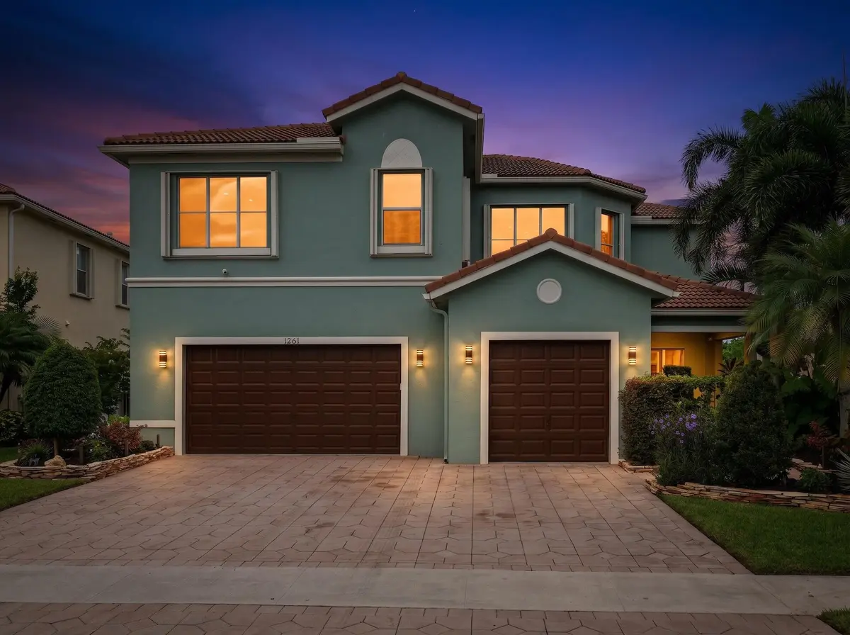01_Front_Exterior_Twilight at 1261 BEACON Circle, Wellington