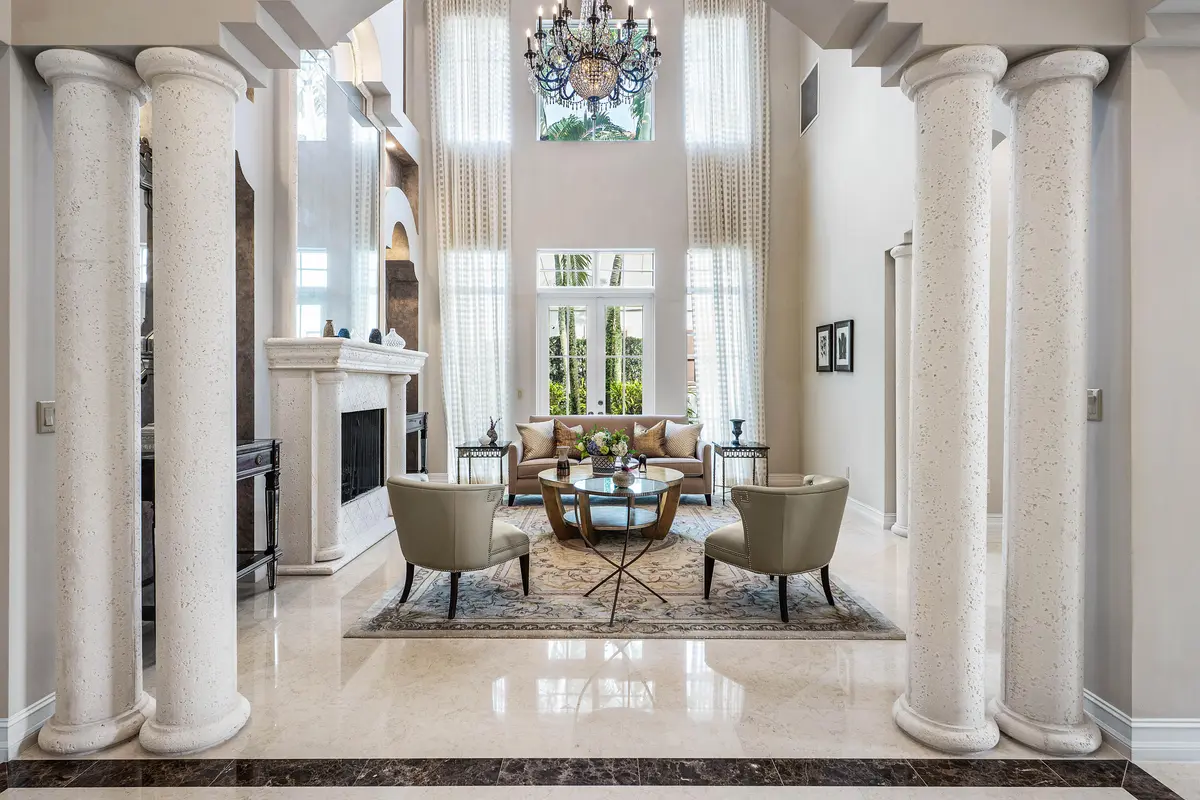 Living Room at 16051 TUSCANY ESTATES Drive, Delray Beach