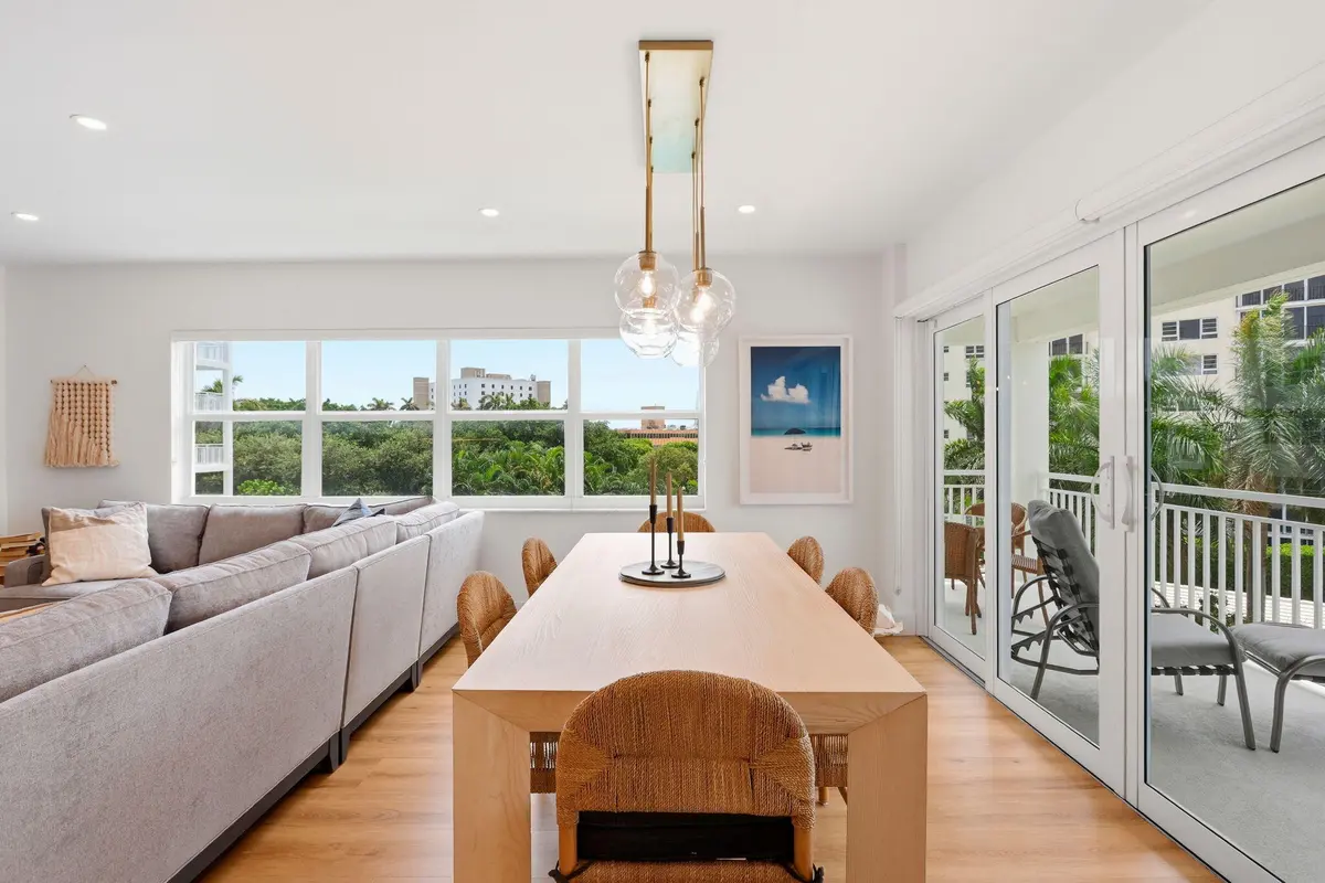 Dining Area at 1000 Lowry Street 4F, Delray Beach