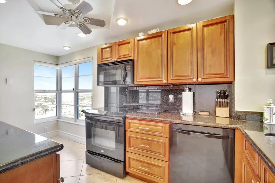 Kitchen at 1021 HILLSBORO MILE 1108, Hillsboro Beach