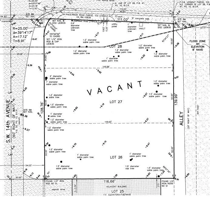 survey at 00 SW 14TH Avenue, Pompano Beach
