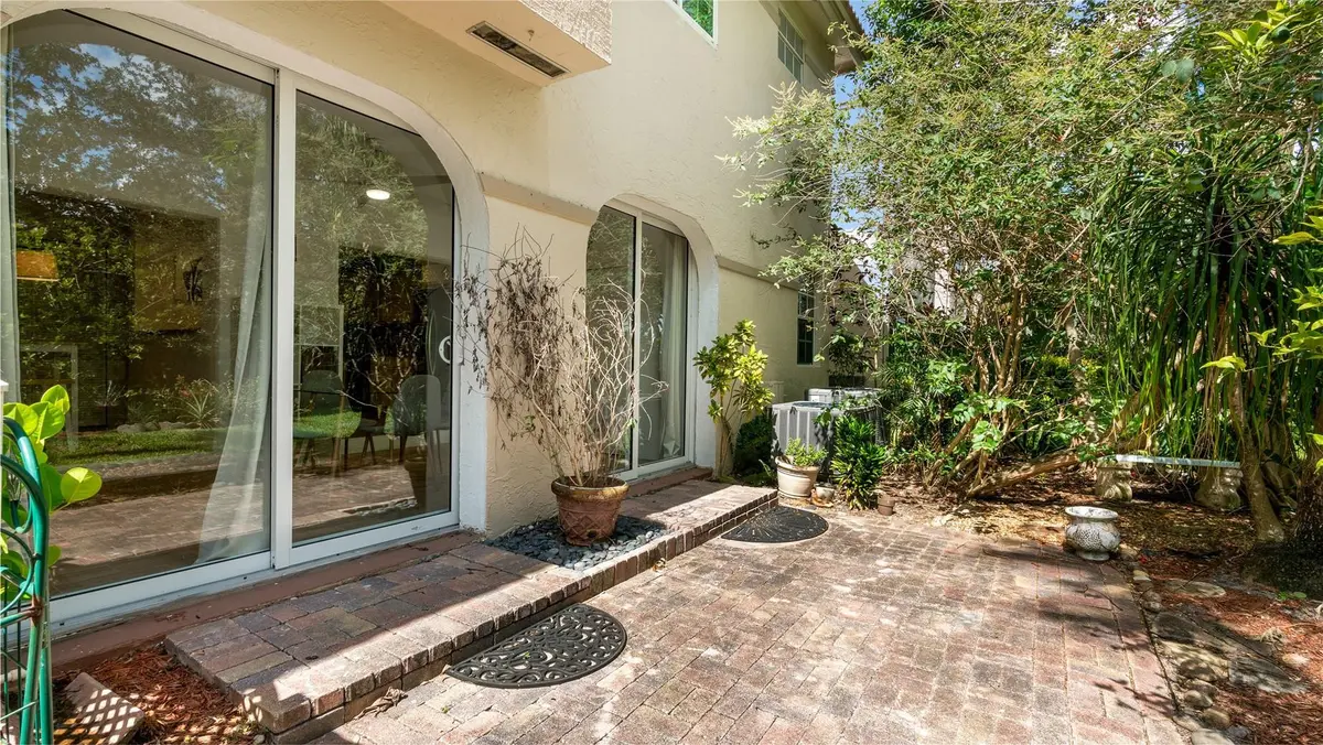 Private Spacious Outdoor Garden Area at 6525 VIA REGINA 0100, Boca Raton